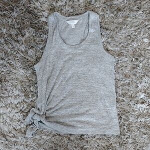 Gray Sleeveless Women's Top